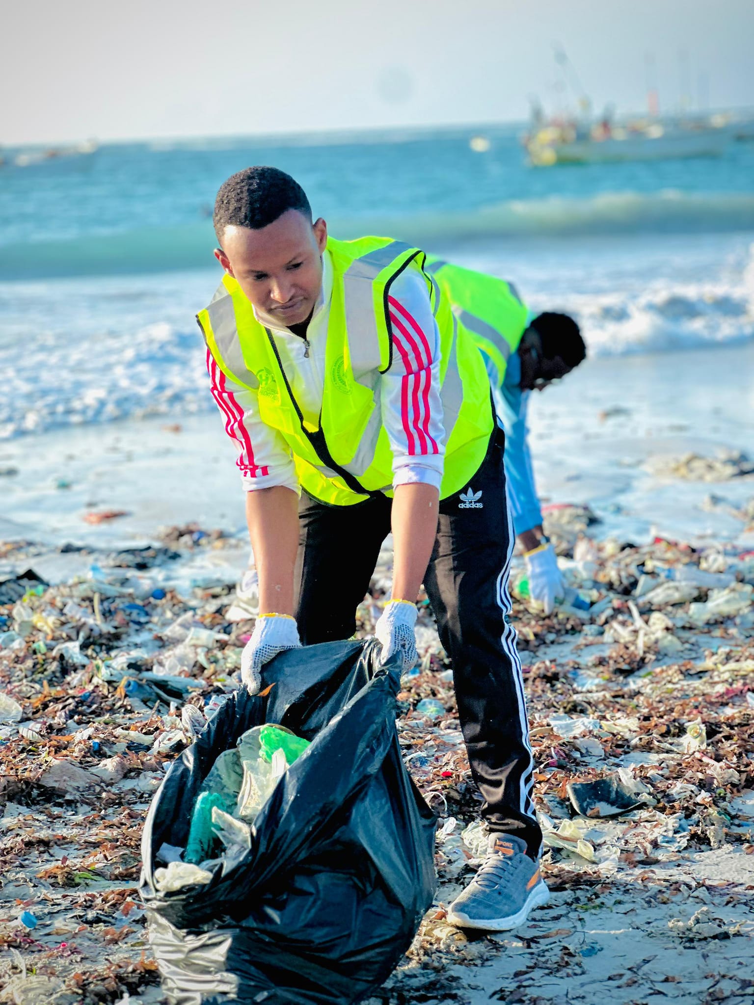 Beach cleanup